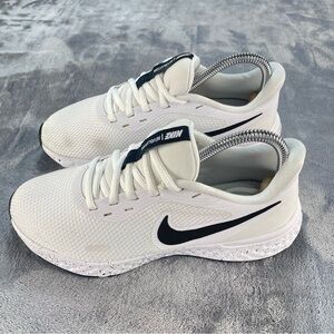 Nike White and Black Athletic Shoes